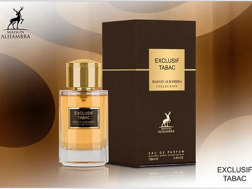 MAISON ALHAMBRA - EXCLUSIF TABAC - EAU DE PARFUM 100ML